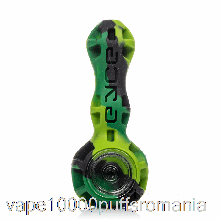 Vape Romania Eyce Silicon Lingura Jungle (negru / Verde / Verde Lime)